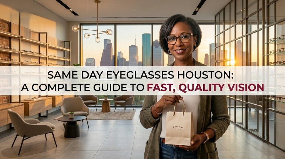 Same Day Eyeglasses Houston: A Complete Guide to Fast, Quality Vision